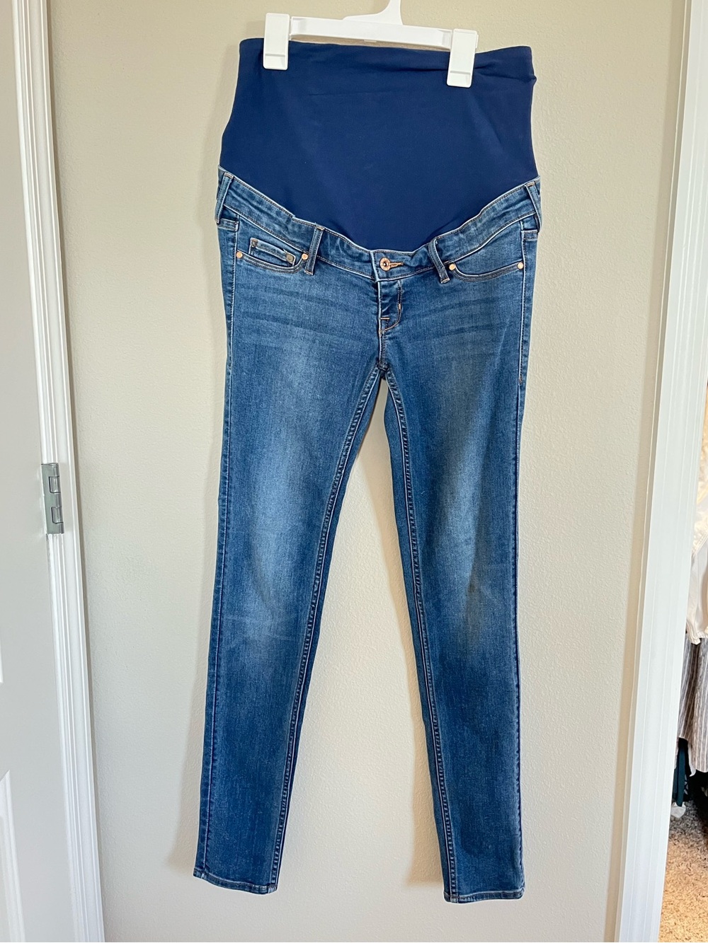 H&M Mama Maternity Jeans full panel size small